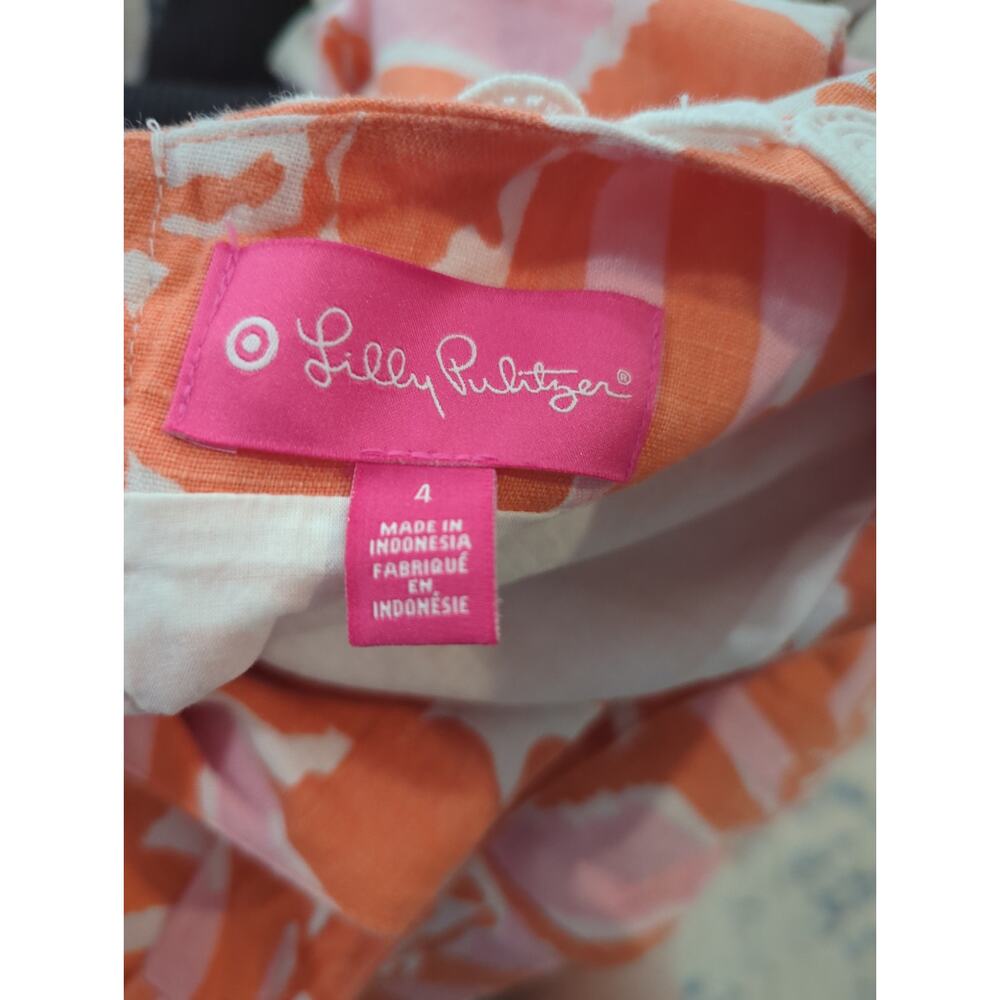 Lilly Pulitzer x Target Linen Giraffe Dress - Picture 4 of 5
